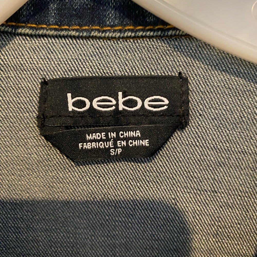 Bebe Patch Jean Jacket - image 7